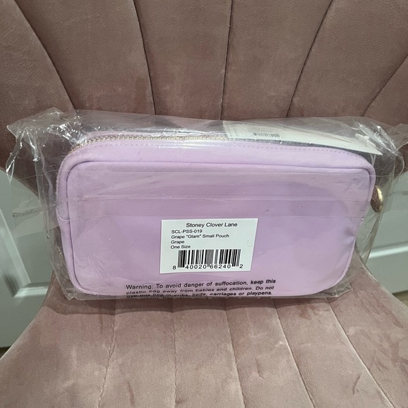 NWT Stoney Clover Lane Glam Small Pouch Grape - Picture 5 of 5